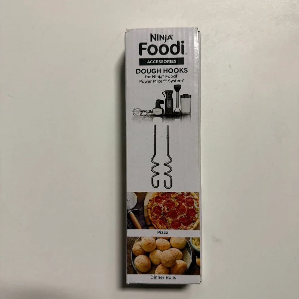 Ninja Foodi Dough Hooks for Power Mixer CI100 Series System Stainless Steel
